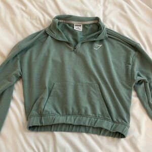 Gym Shark Cropped qrtr Zip